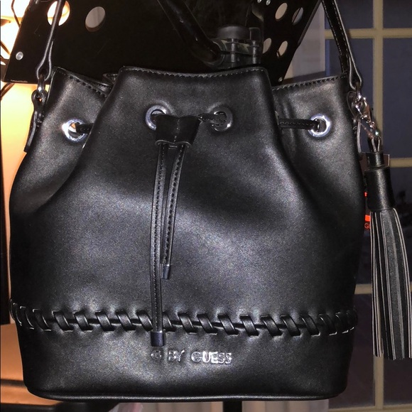 g by guess black purse